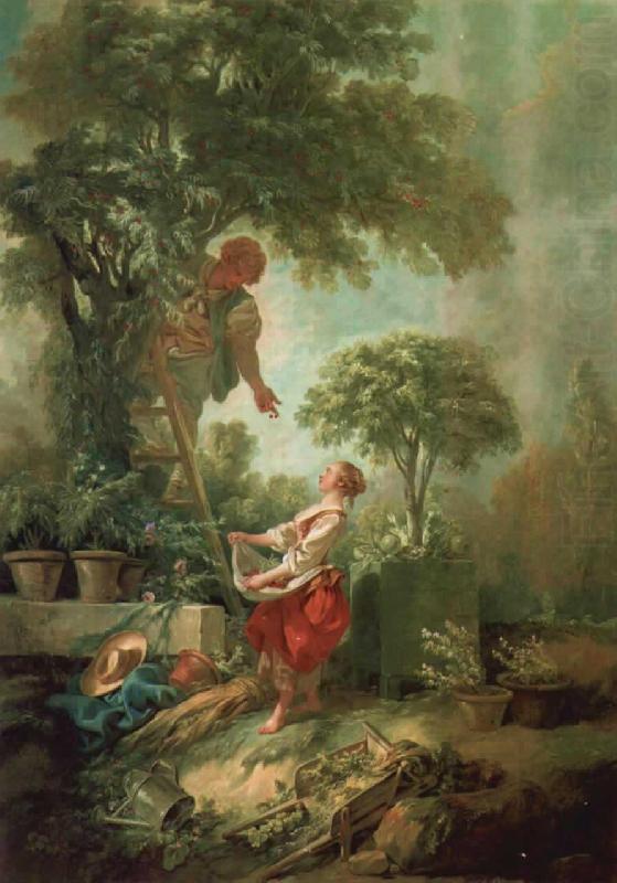 Francois Boucher La Cueillette des Fruits china oil painting image